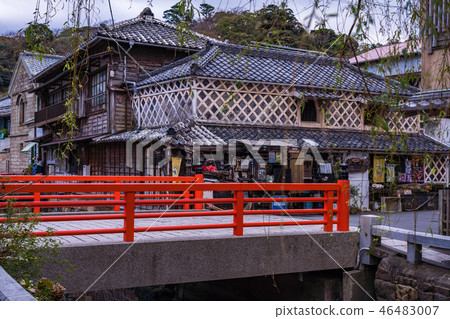 (Shizuoka Prefecture) Shimoda City Building along Perry Road 46483007