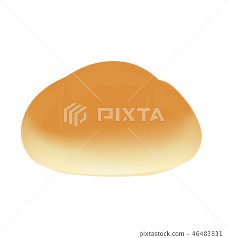 Roll bread illustration 46483831