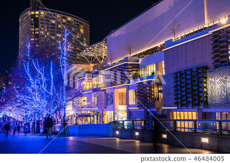 “神奈川縣”港區未來大商城公園，照明 46484005