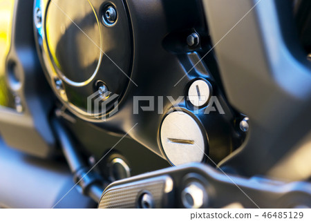 Motorcycle close up photo Motorcycle close up photo 46485129