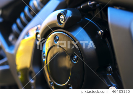Motorcycle close up photo 46485130