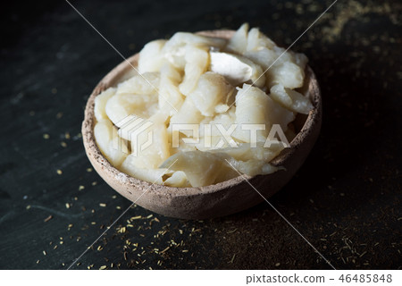 desalinated strips of salt cod desalinated strips of salt cod 46485848