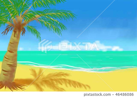 在南部國家的海灘 在南部國家的海灘 46486086