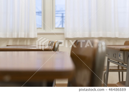 學校教室桌子 學校教室桌子 46486889