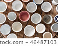 background, blue, bowl 46487103