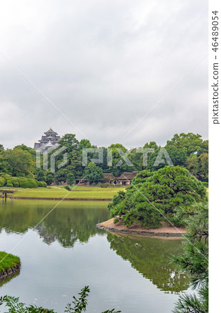 後樂園和岡山城堡塔 46489054