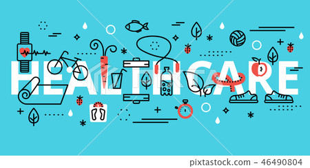 Concept of healthy lifestyle - Healthcare 46490804