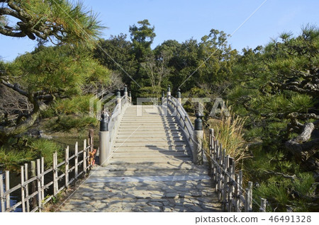Yuzuki Bridge (Kuribayashi Park / Takamatsu City, Kagawa Prefecture) Yuzuki Bridge (Kuribayashi Park / Takamatsu City, Kagawa Prefecture) 46491328