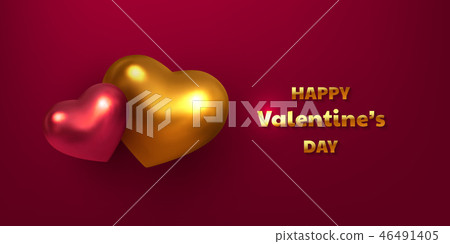Valentines day holiday design. 46491405