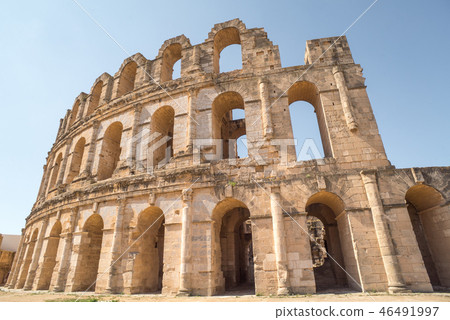 Roman amphitheater in El Djem Tunisia 46491997