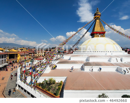 Nepal-Kathmandu-Bodenath Temple / Bouddhanath Stupa, Kathmandu 46492668