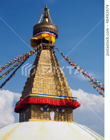 尼泊爾 - 加德滿都 - 博登特寺/ Bouddhanath Stupa,加德滿都 尼泊爾 - 加德滿都 - 博登特寺/ Bouddhanath Stupa,加德滿都 46492674