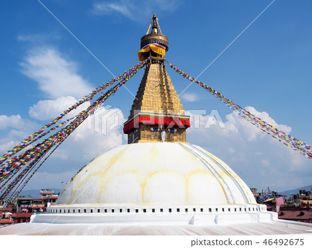 Nepal-Kathmandu-Bodhanath Temple / Boudhanath Stupa, Kathmandu Nepal-Kathmandu-Bodhanath Temple / Boudhanath Stupa, Kathmandu 46492675