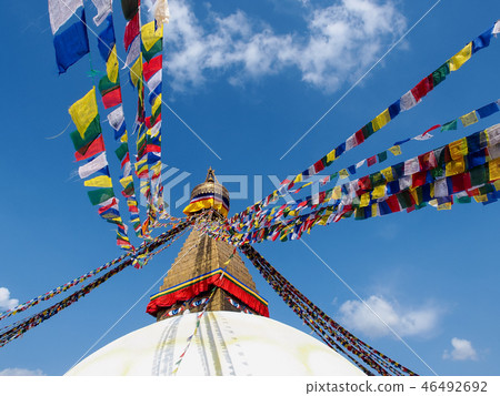 尼泊爾 - 加德滿都 - 博登特寺/ Bouddhanath Stupa,加德滿都 尼泊爾 - 加德滿都 - 博登特寺/ Bouddhanath Stupa,加德滿都 46492692