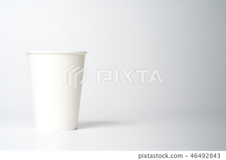 Paper cup, cup, jug, white background Paper cup, cup, jug, white background 46492843