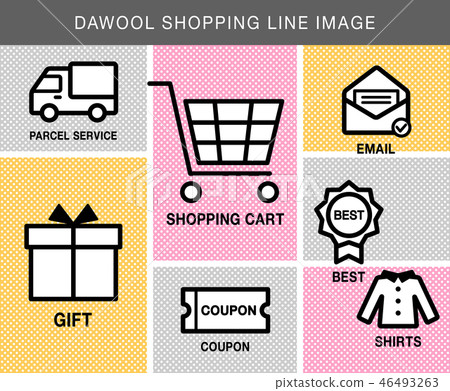 Clean line icon collection 46493263