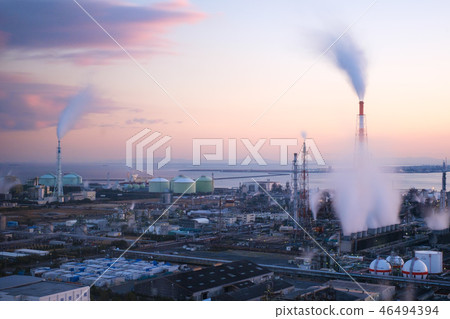 Industrial area of Yokkaichi 46494394