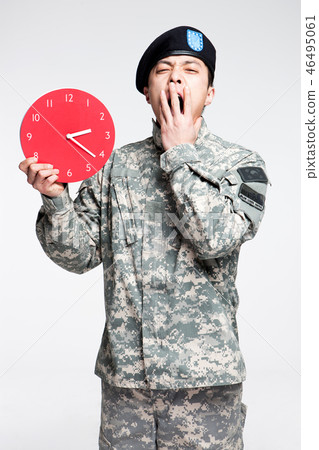 Soldier, korean, man 46495061