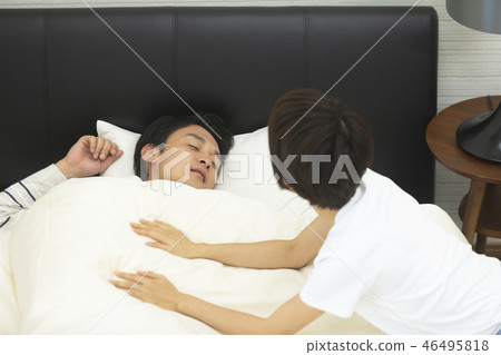 Male deep sleep bedroom image Male deep sleep bedroom image 46495818