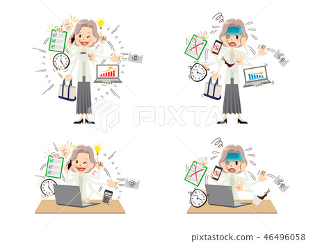 Multitasking woman set Multitasking woman set 46496058