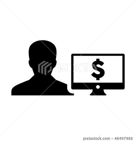 Insurance icon vector male user person profile Insurance icon vector male user person profile 46497988