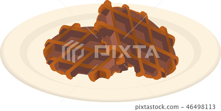  Belgium waffle 46498113