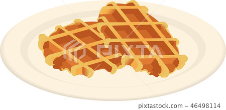  Belgium waffle 46498114