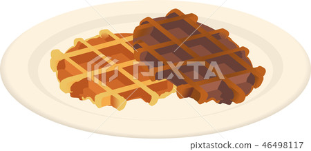 Belgium waffle Belgium waffle 46498117