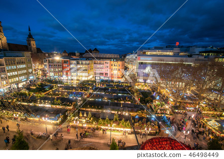 德國斯圖加特聖誕節市場Markt廣場 46498449