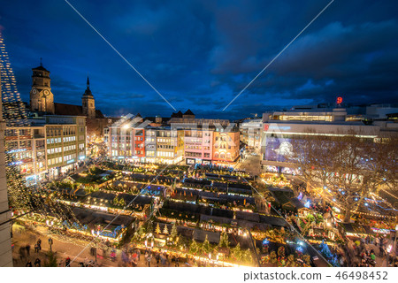 德國斯圖加特聖誕節市場Markt廣場 46498452