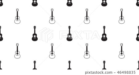 guitar seamless pattern vector bass ukulele music guitar seamless pattern vector bass ukulele music 46498835