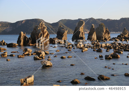 Hashi Pile Rock Yoshino Kumano National Park [Kushimoto-cho, Wakayama Prefecture] 46498915