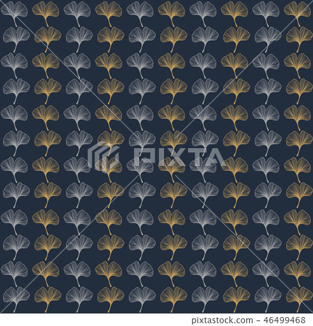 Japanese traditional seamless pattern. Japanese traditional seamless pattern. 46499468
