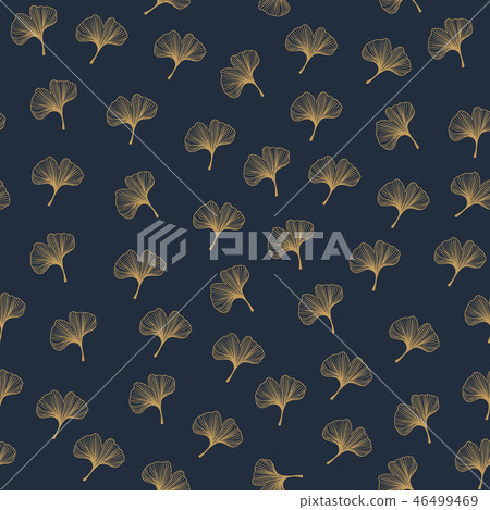Japanese traditional seamless pattern. Japanese traditional seamless pattern. 46499469