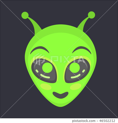Alien head - Cute 46502212