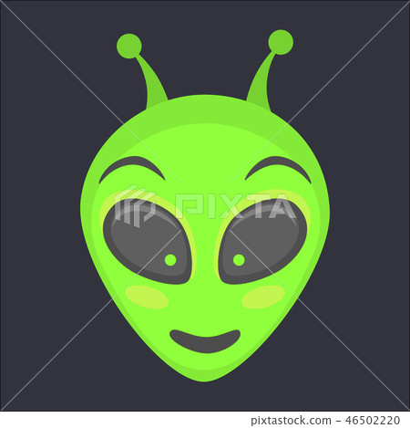 Alien head - Smile Alien head - Smile 46502220