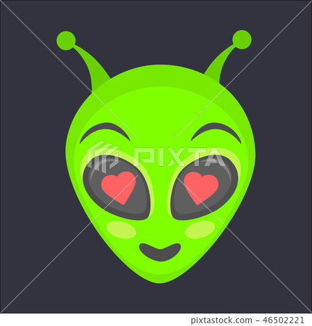 Alien head - love Alien head - love 46502221