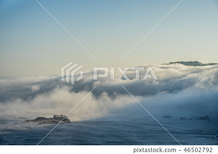 Ryugu Castle Gogashima wrapped in the sea of clouds Ryugu Castle Gogashima wrapped in the sea of clouds 46502792