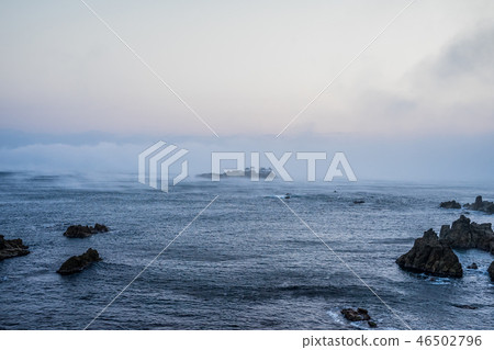 Ryugu城堡Gogashima包裹在雲海 46502796