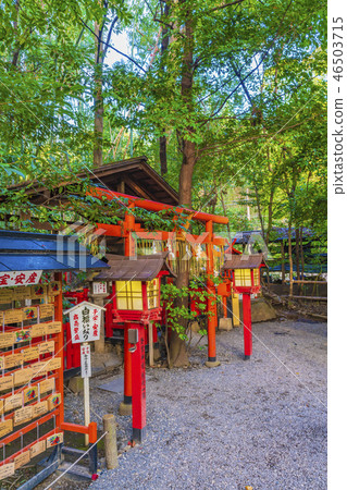 Kyoto Arashiyama Nomiya Shrine Hakufuku Inari Daimyojin 46503715