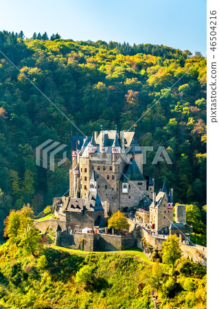 Eltz Castle in autumn. Germany 46504216