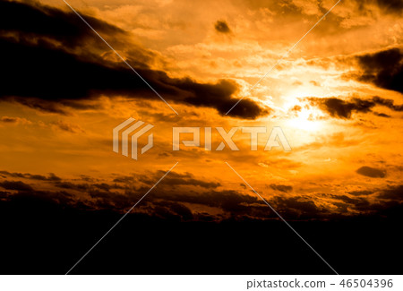 sunset, sky at sunset, evening 46504396