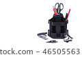 office stationery closeup on white 46505563