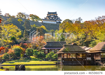 Genguen Garden Ikekaku and Hikone Castle Tenshu Genguen Garden Ikekaku and Hikone Castle Tenshu 46506074