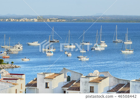 Port of Alcudia, Majorca, Spain. 46508442