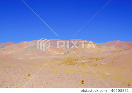 Beautiful mountain landscape in the Argentine Andes, near Laguna Brava, Paso Pircas Negras Beautiful mountain landscape in the Argentine Andes, near Laguna Brava, Paso Pircas Negras 46508821
