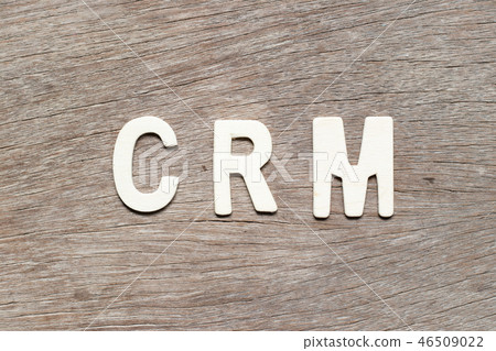 Alphabet letter in word CRM Alphabet letter in word CRM 46509022