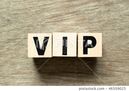 Letter block in word VIP Letter block in word VIP 46509025