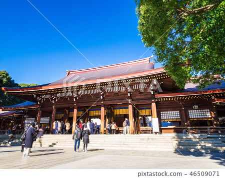 Meiji Jingu main shrine Meiji Jingu main shrine 46509071