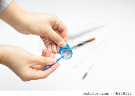 Tools for eyebrow dyeing Tools for eyebrow dyeing 46509152